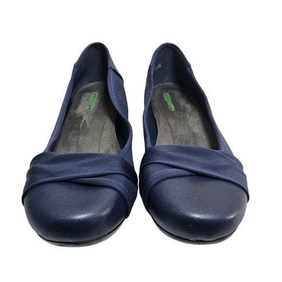 BareTraps Mitsy Closed Toe Slip-on Wedges Sz 9W - Picture 4 of 10